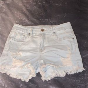jean/denim shorts